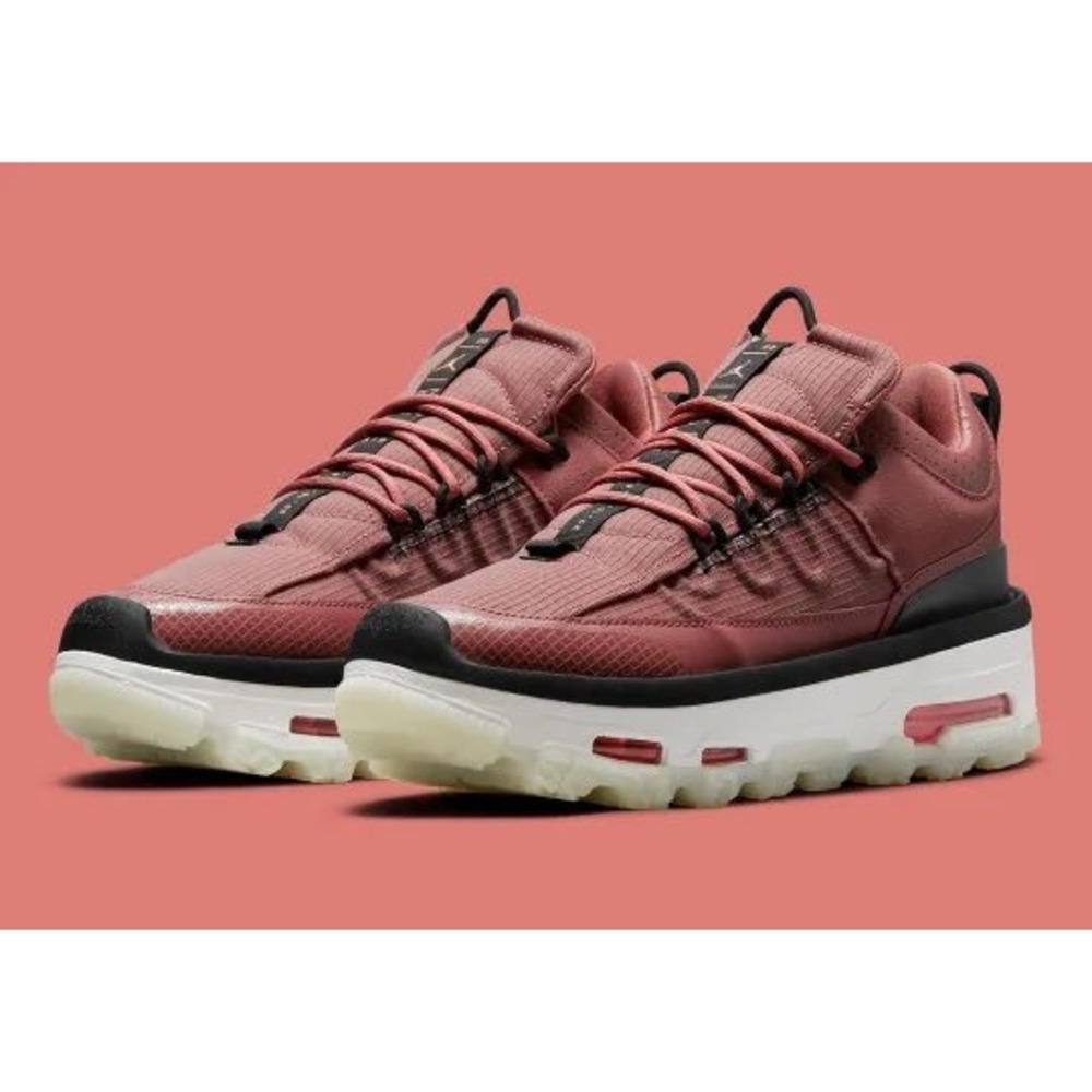 Jordan Air Mae Womens 7.5 Nike Canyon‎ Rust Black Chunky Platform Sneakers Shoes